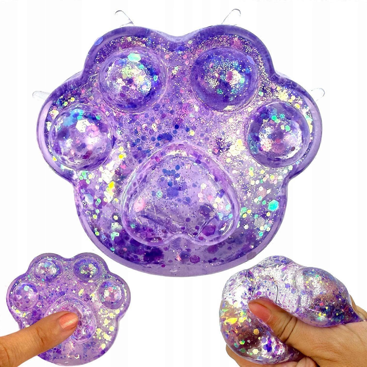 Super Gel Squishy Sensoriel Squishy Jouet Patte de chat Sylicon Kitty est TDAH