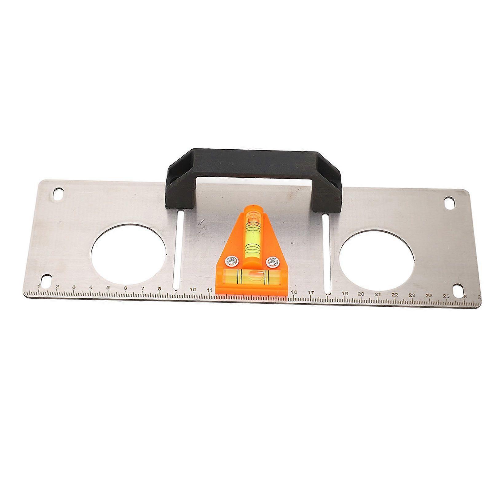 2025 Latest Model  Level Ruler Clear Scale Stainless Steel Scribing Meter Tool