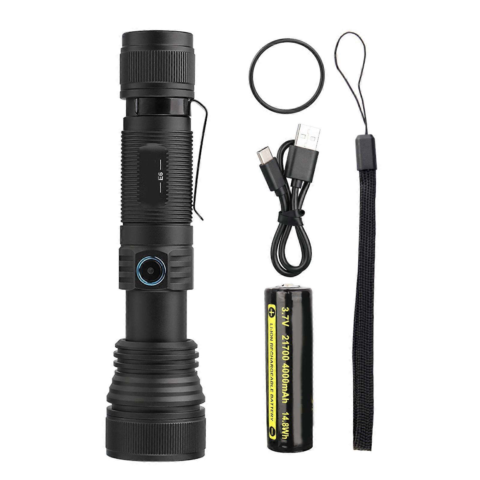 Powerful LED Flashlights Outdoor Flashlight with Adjustable and Multiple Lighting Modes for Various Application