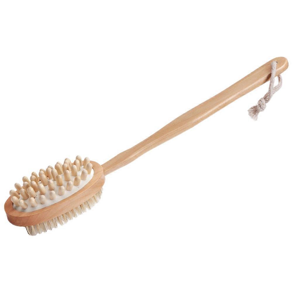 Safe and Practical Back Brush for Daily Bathing and Skin Cleansing