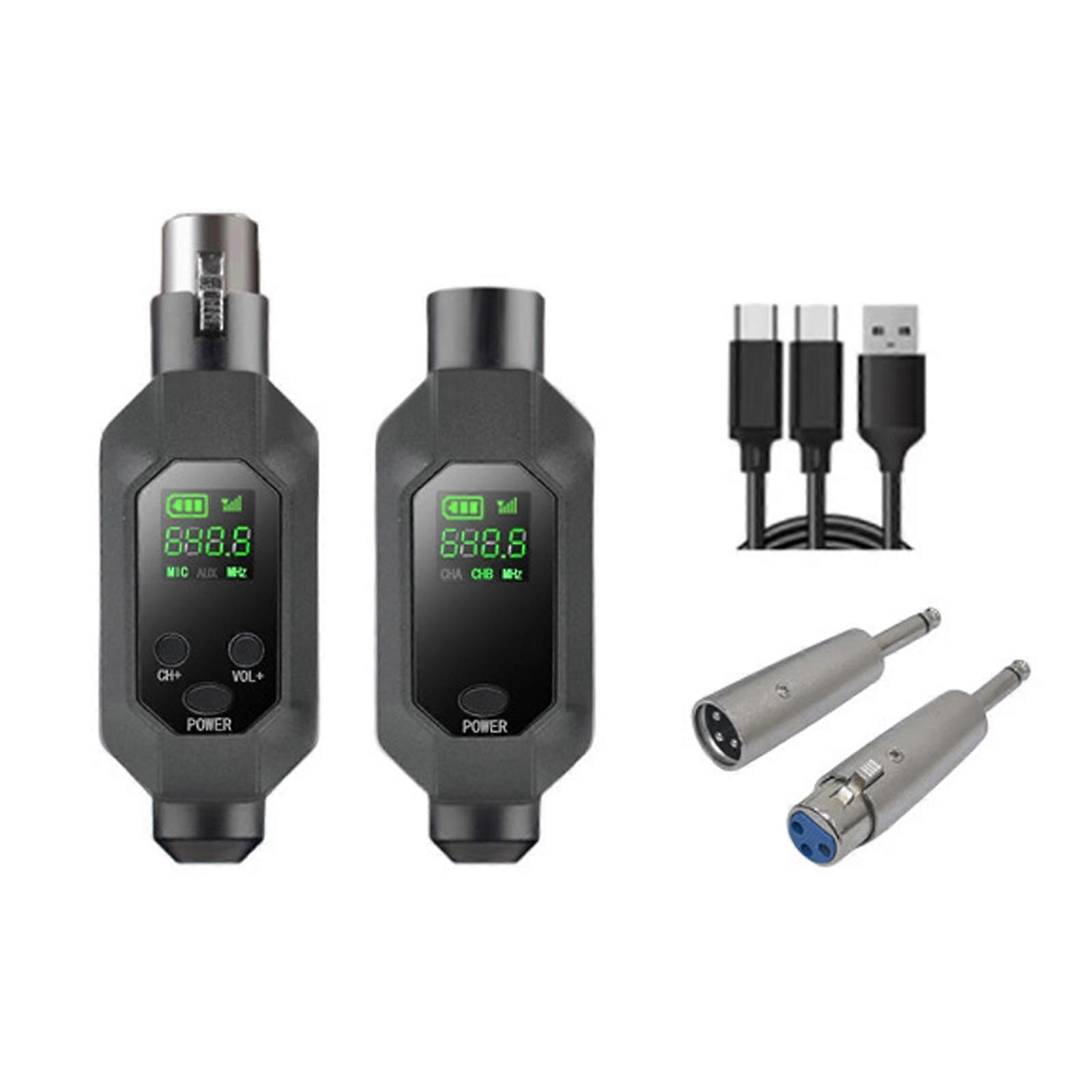 Microphone Transmitter Receiver System Microphone System for Trolley Speakers