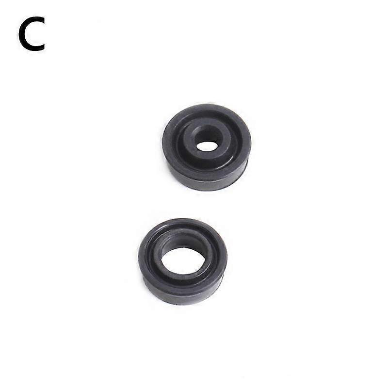 2 spare rubber rings (C)$Bicycle brake handle piston brake oil seal oil disc repair parts seal ring
