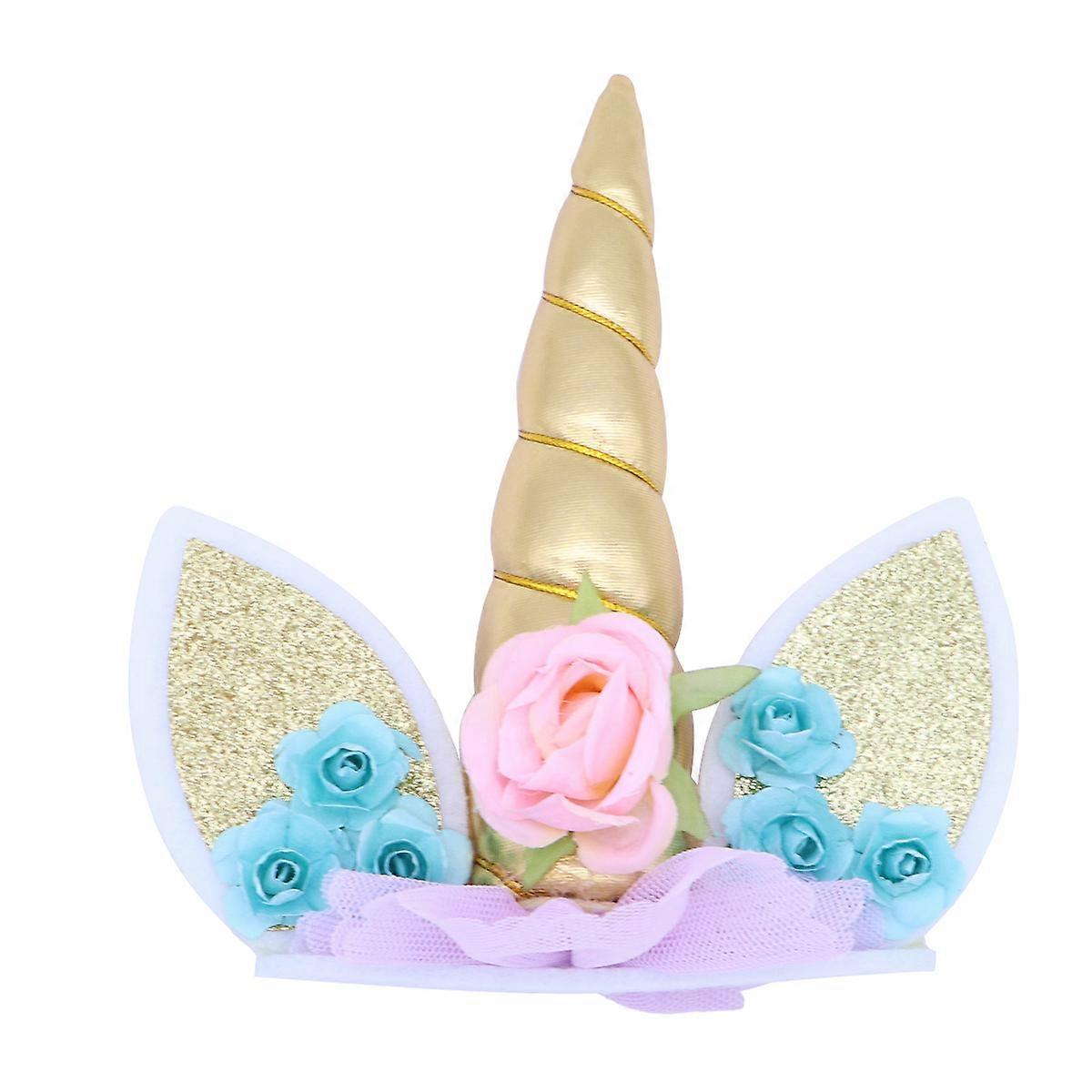Stylish Cake Decorations for Events, Unicorn Theme with Enhanced Visual Appeal