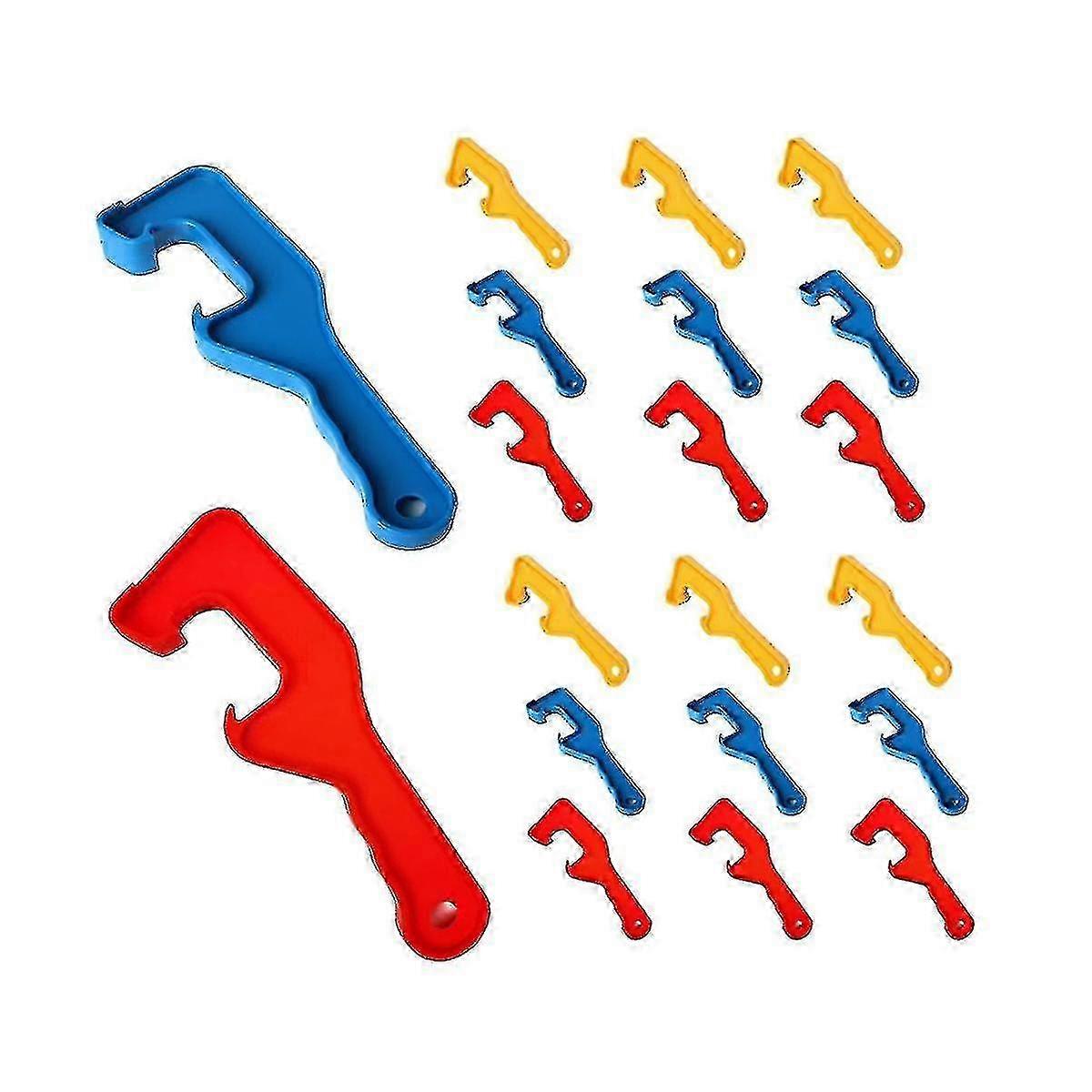 20 Pcs Paint Bucket Lid Opener Tool Set for Opening and Removing Lids from Paint Cans and Buckets Suitable for Various Brands