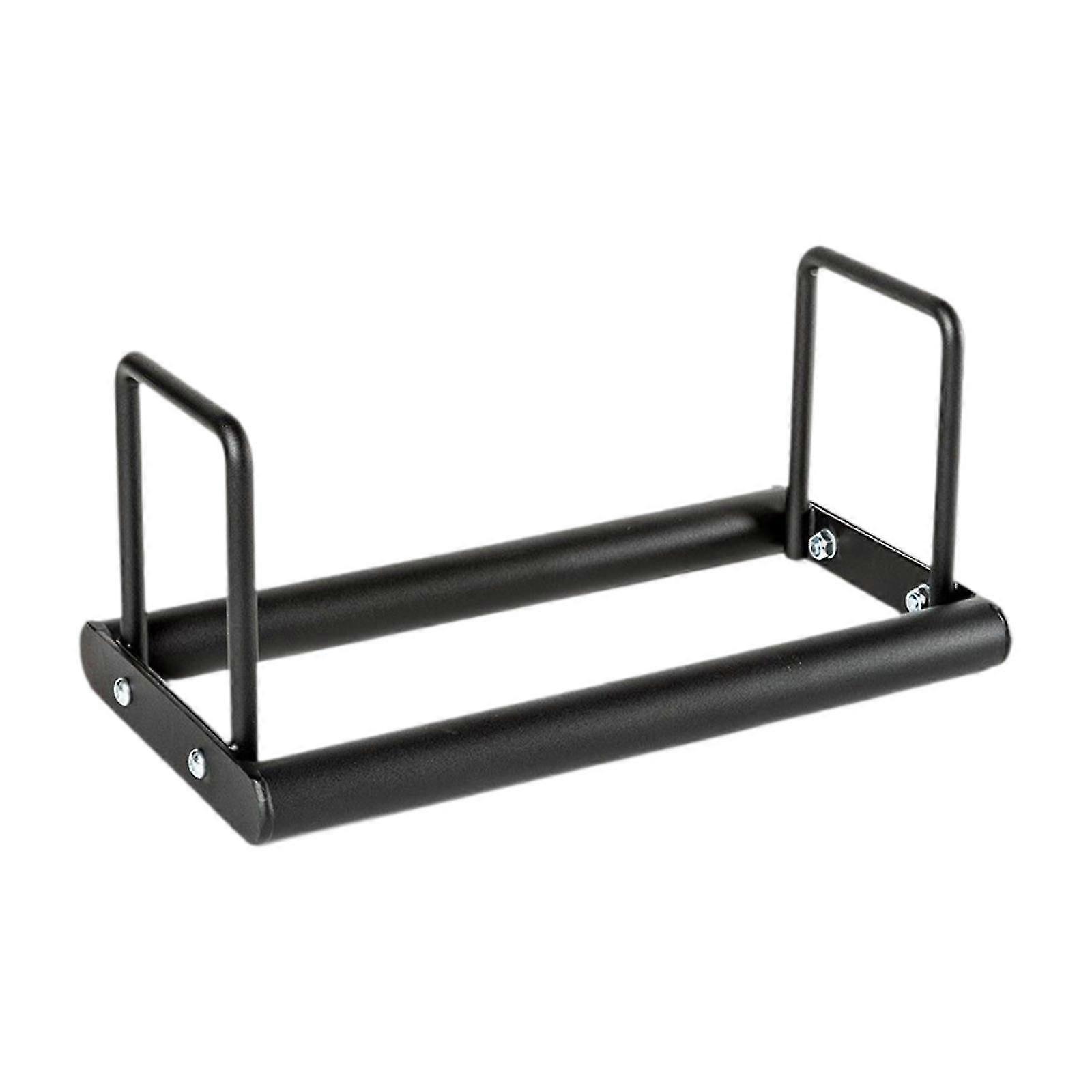 Weight Plate Storage and Bar Rack for Home Gym Training, Suitable for Various Weight Lifting Equipment, Dimensions 51cm x 27cm x 24cm