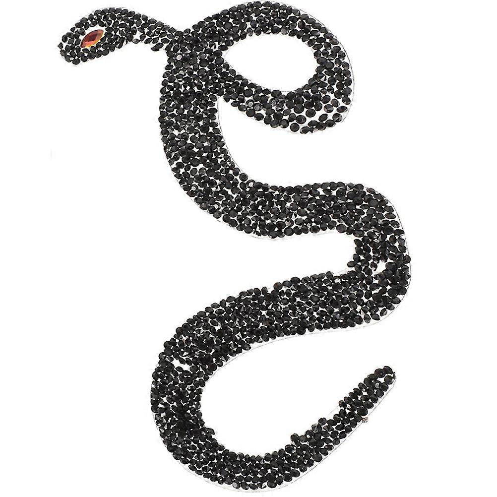 Multi-function Embroidered Patch Snakelike Patch Decor Back Iron On Patch Repairing Back Patch