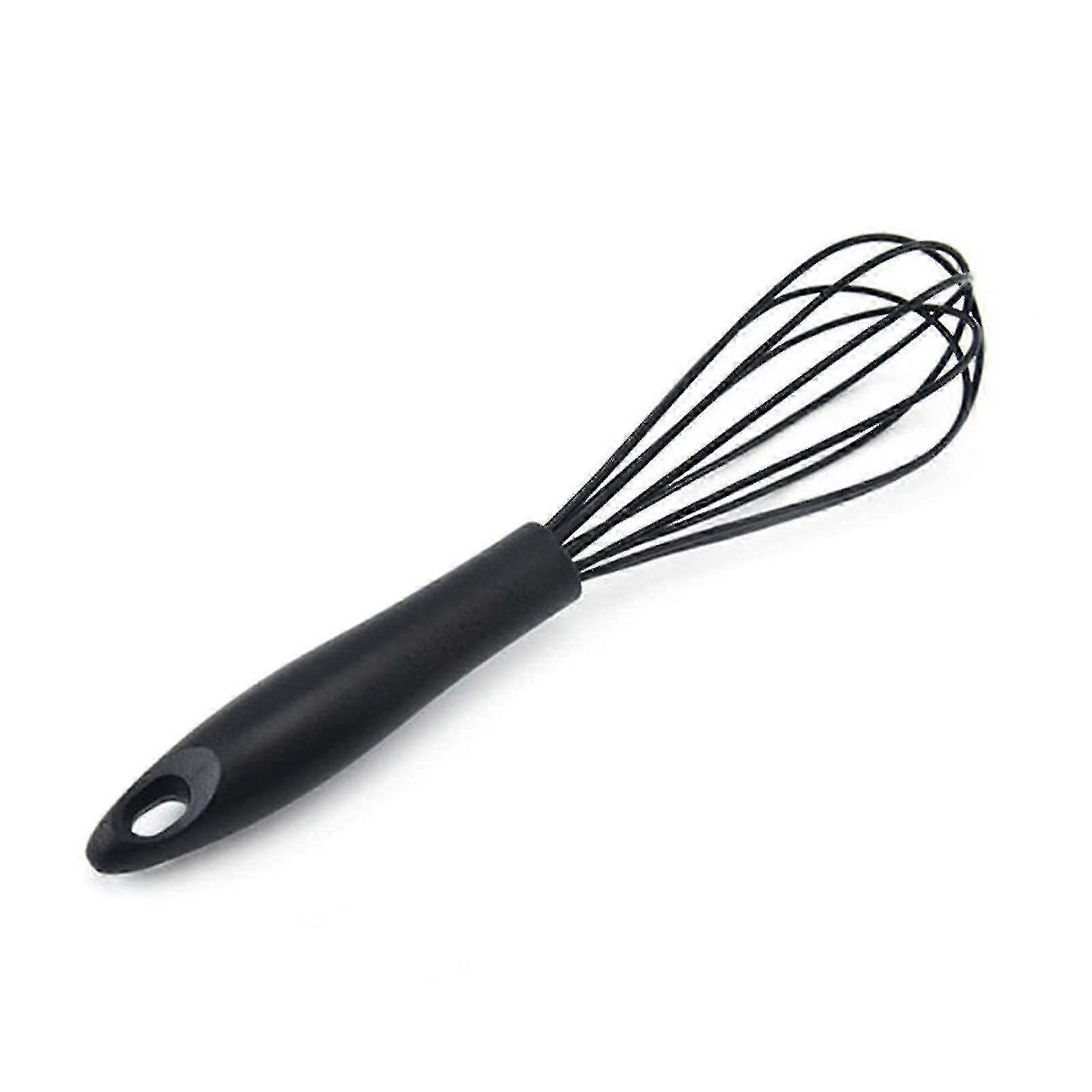 Silicone Whisk, Kitchen Balloon Egg Beater With Plastic Hle For Whisking, Beating, Mixing, Stirring