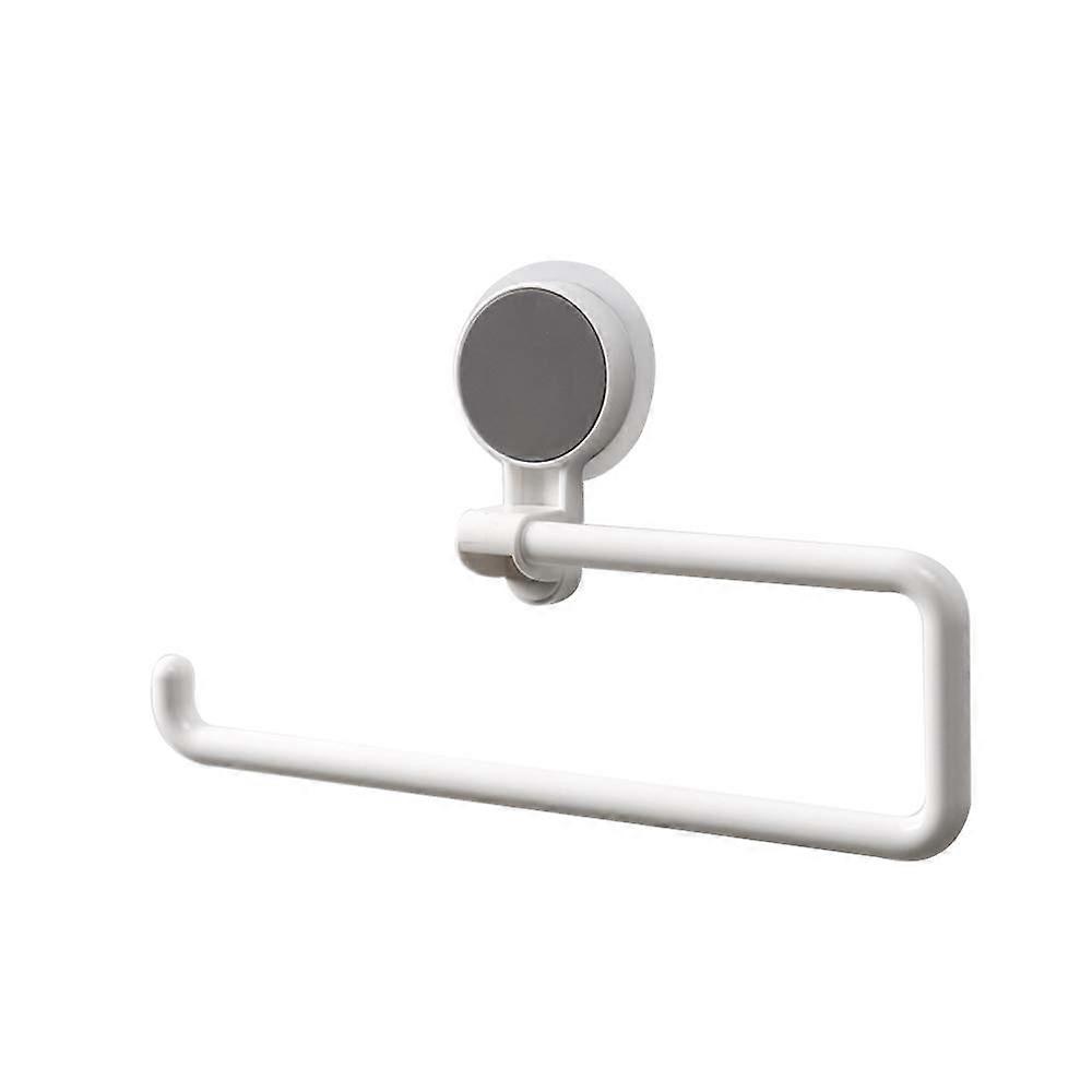 Towel Holder, Drill-Free, Seamless Wall-Mounted, Adhesive Bathroom Accessory, Multifunctional