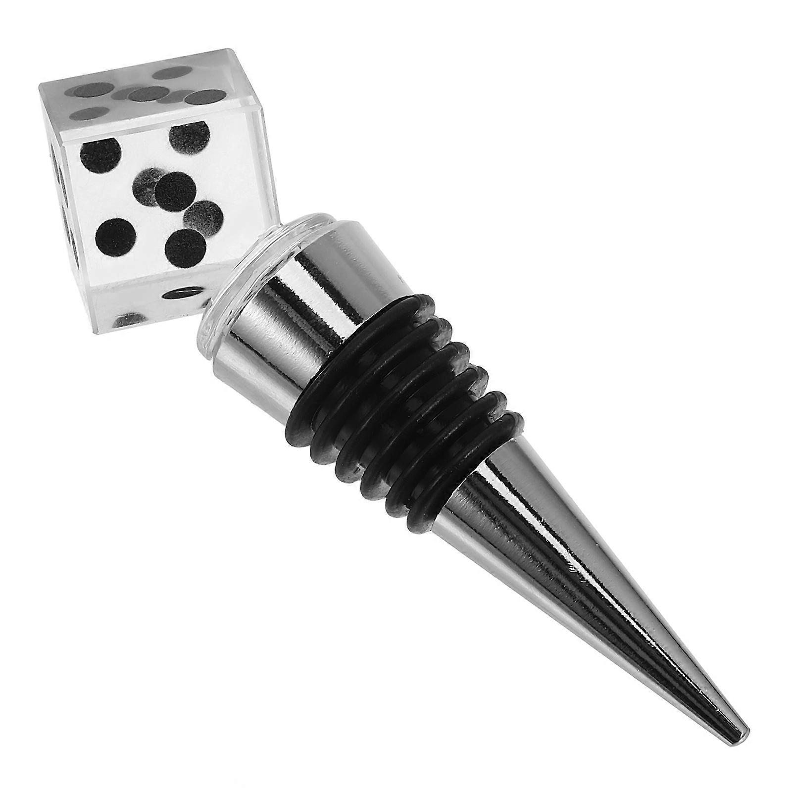 Party Reusable Stoppers Silver 38mm Ball with 19mm Plug 1 Set