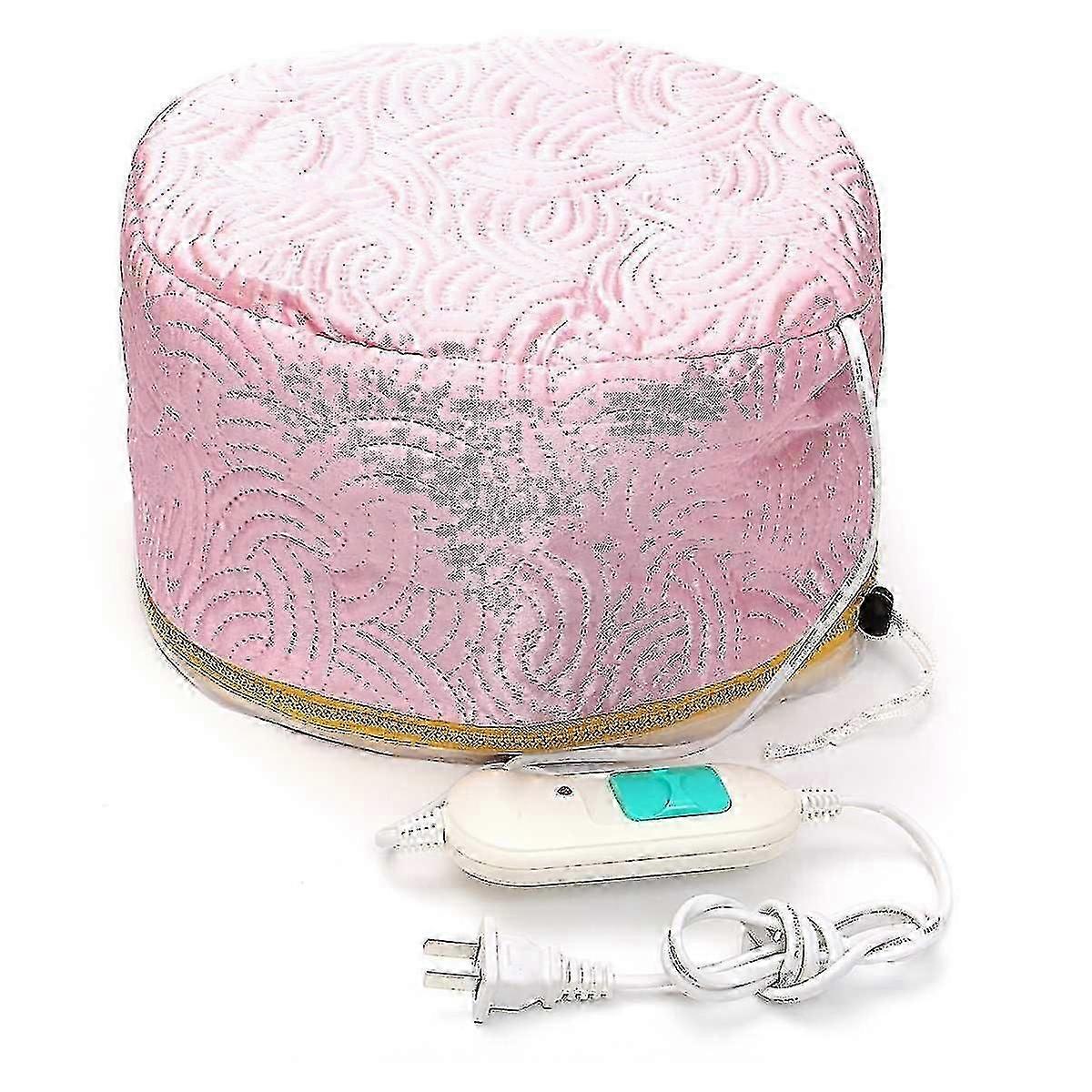 電気スチーマーとディープコンディショニングのための栄養マスクオイルを備えたサーマルヘアトリートメントキャップ