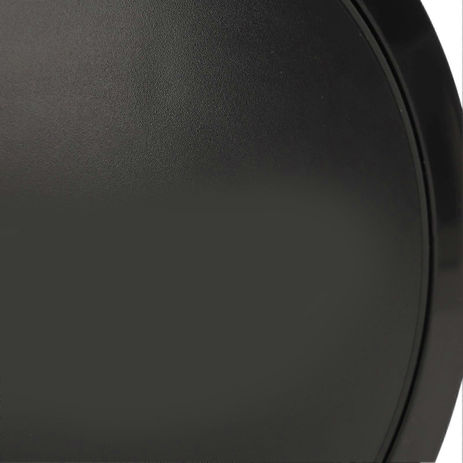 Wheel Center Cap 51884863, Black Background, White Font, Replacement for Fiat 500, 500C, 500L, 500X (2007 onwards)