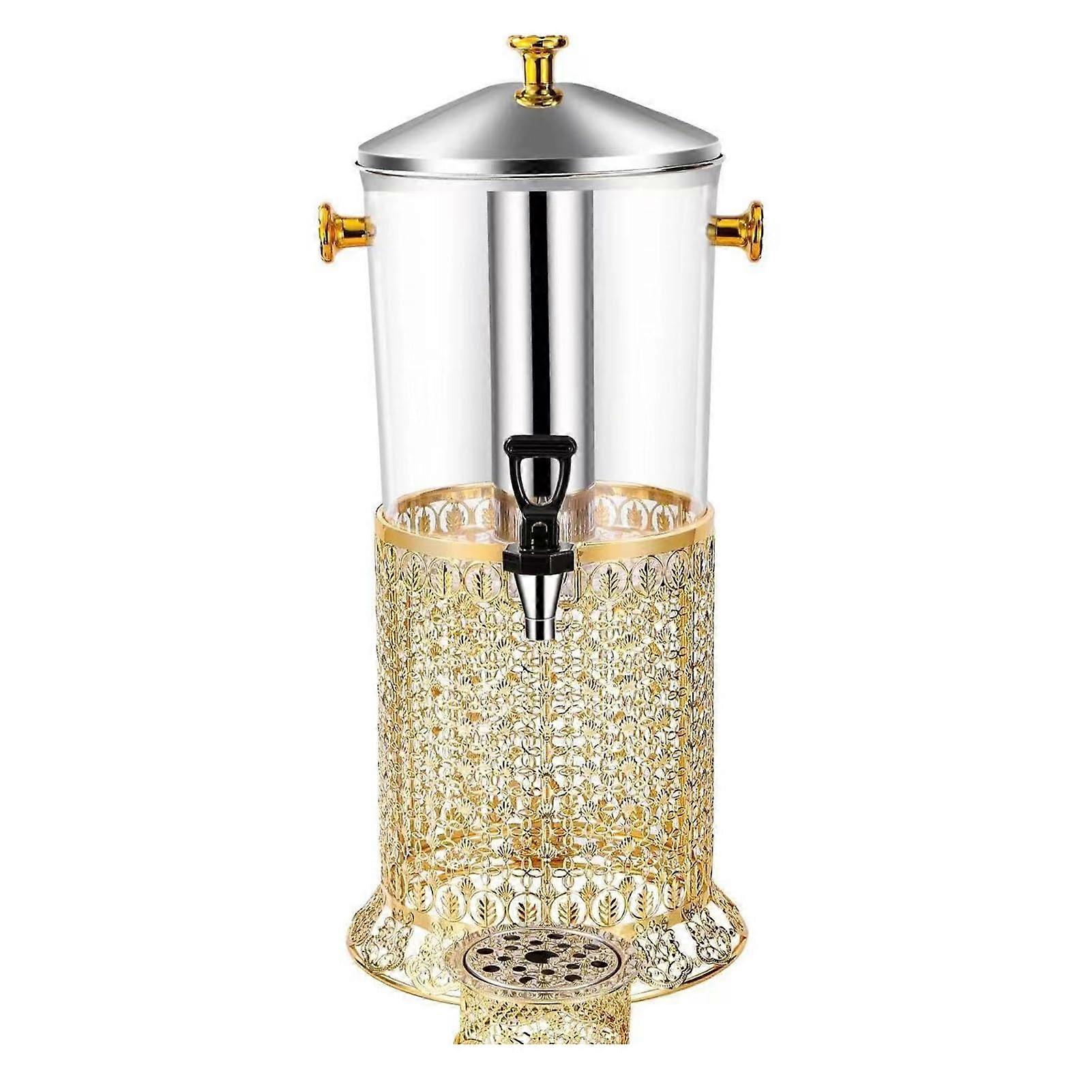 Juice Bucket for Hotel Buffets, 5 Gallon Clear Dispenser with Tap, Ideal for Parties and Events, Restaurant Use