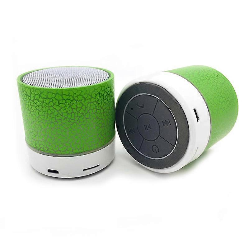 BT89 Crack Wireless Mini Bluetooth Speaker - Green