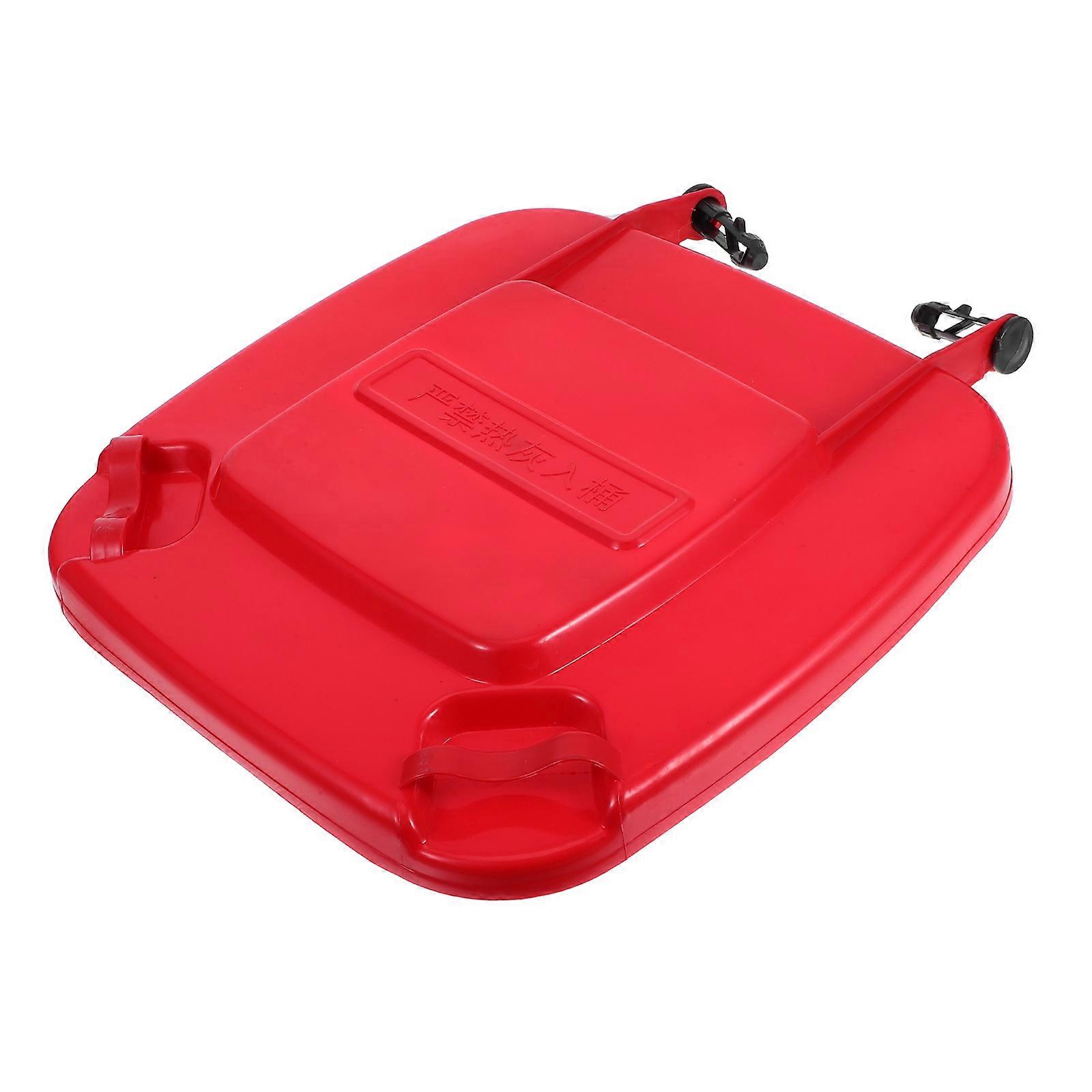 Weatherproof Cover for Outdoor Commercial Trash Bins Secure & Easy to Clean Plastic Garbage Can Protector
