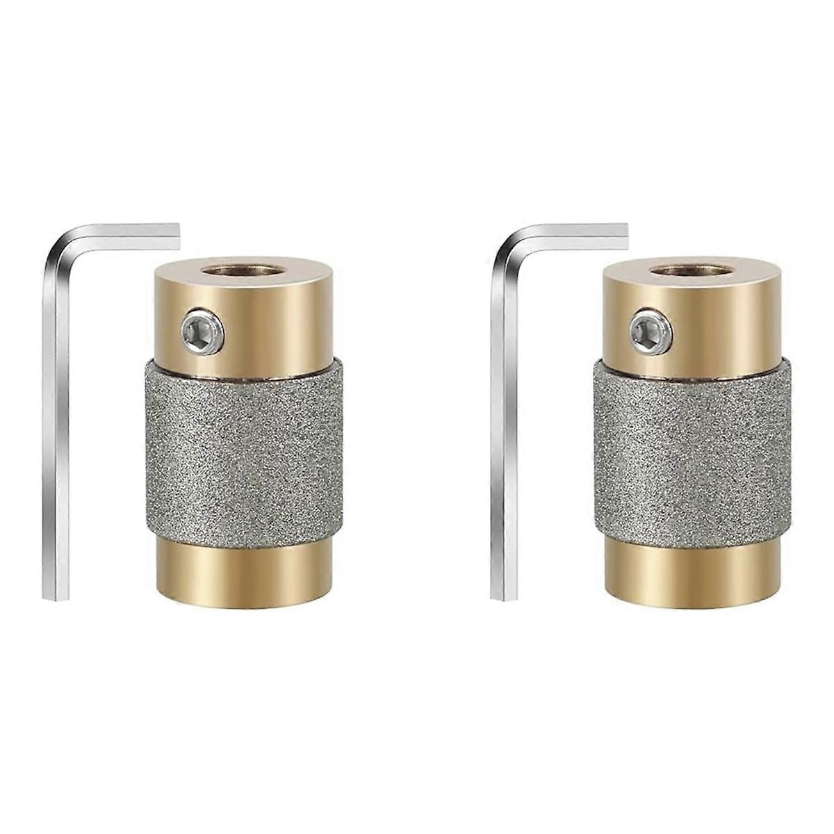 Glass Grinder Bits with Hex Wrench, (3/4 Inch)