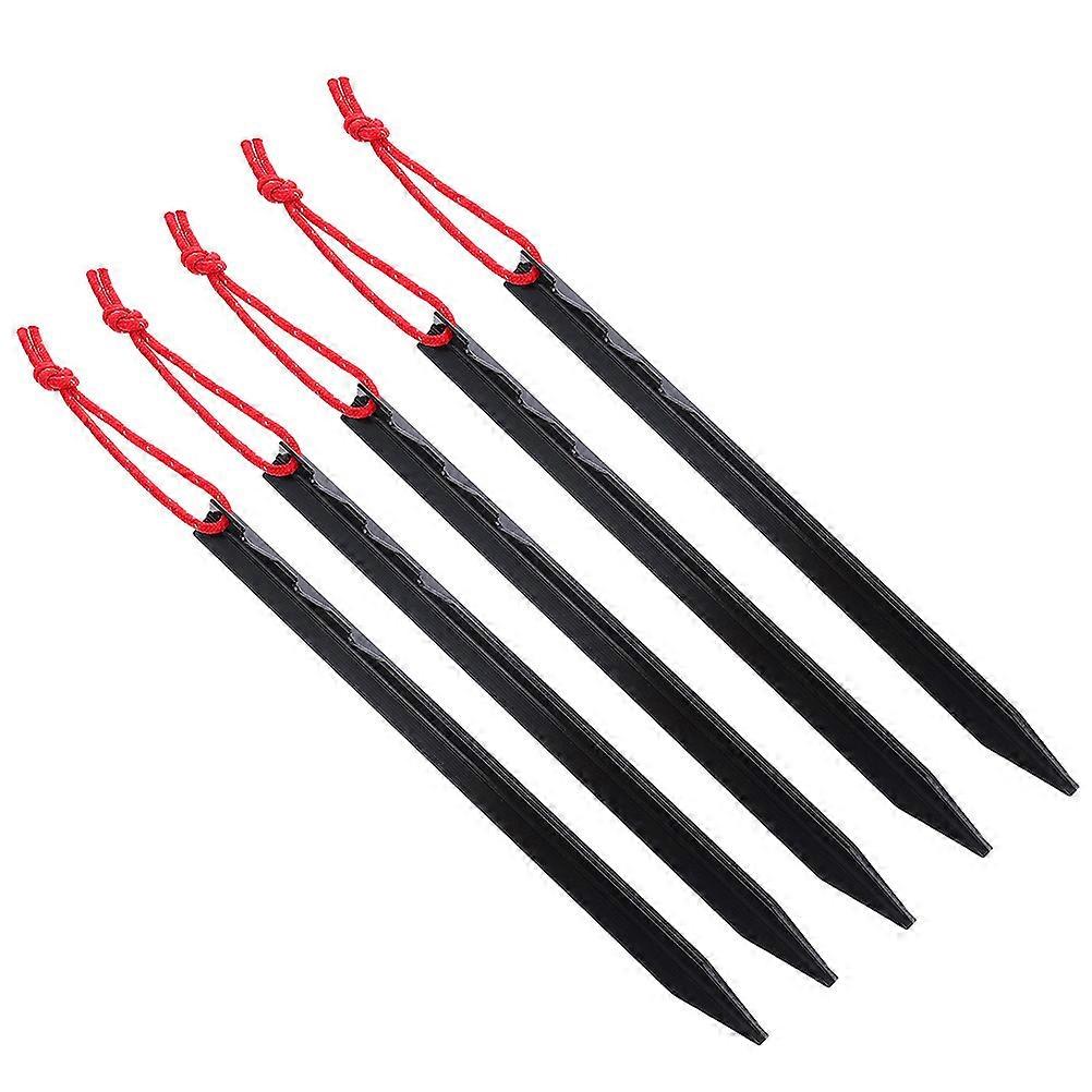 Spikes For Tying Tents Heavy-Duty Tent Pegs For Wind Hikers 1X18CM 5Pcs