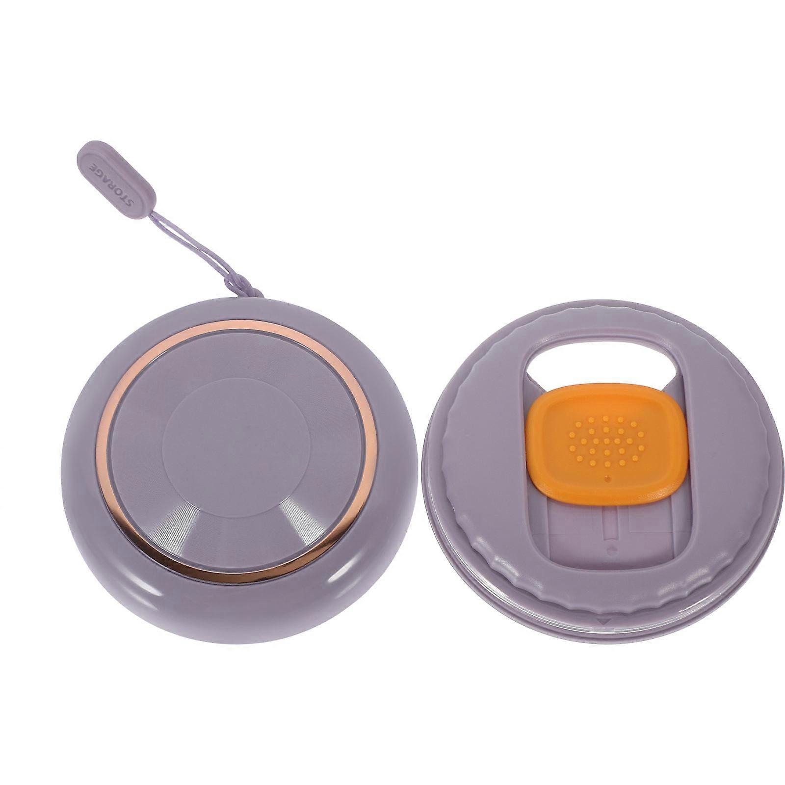 Pill Sorter Case Waterproof Outdoor Use Four Compartments Design Medication Organizer .20X7.20X2.50CM 1Pack