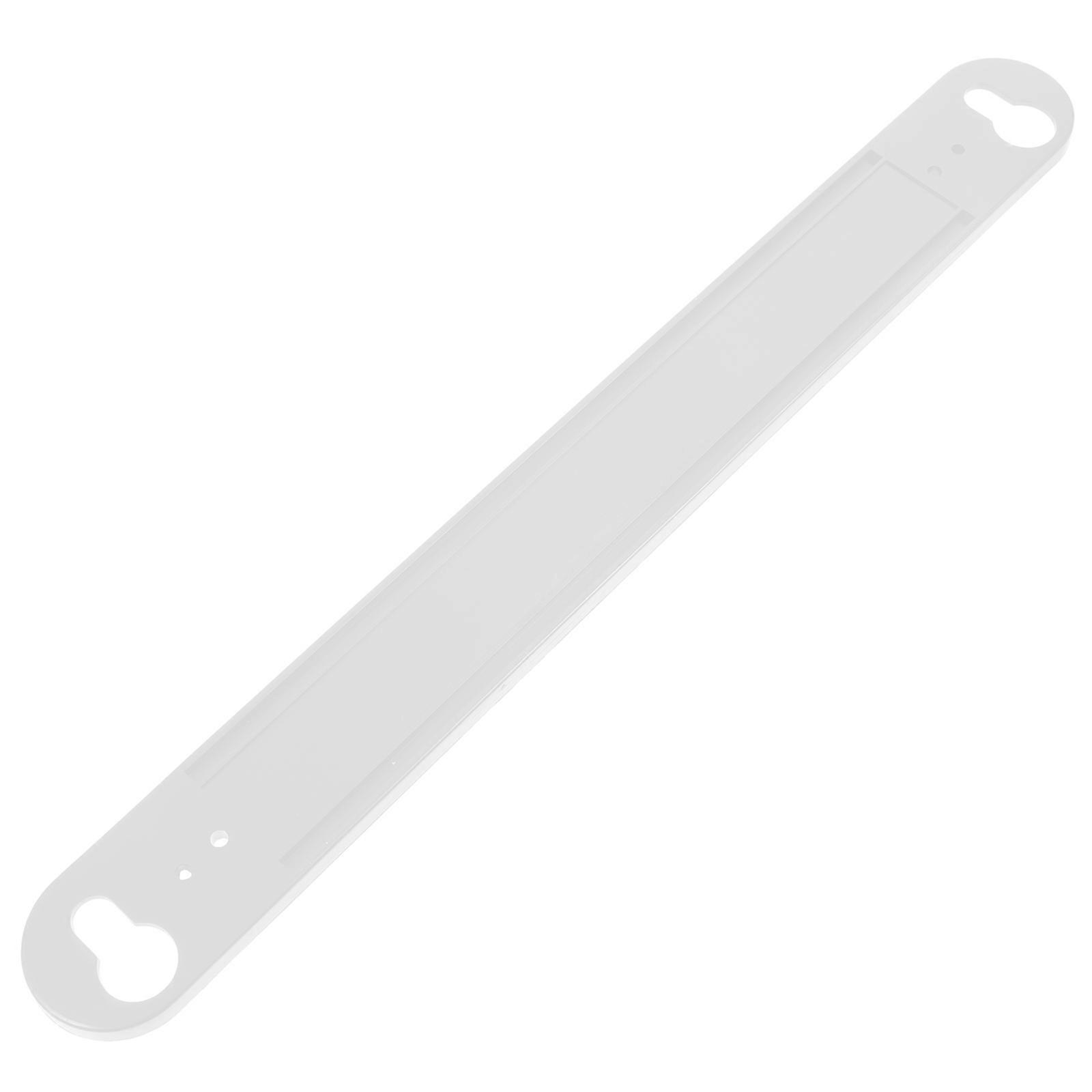 Pegboard Panel Stand Pegboard Desk Mount Rectangular White 36.00X4.00X0.70CM Storage 1Set