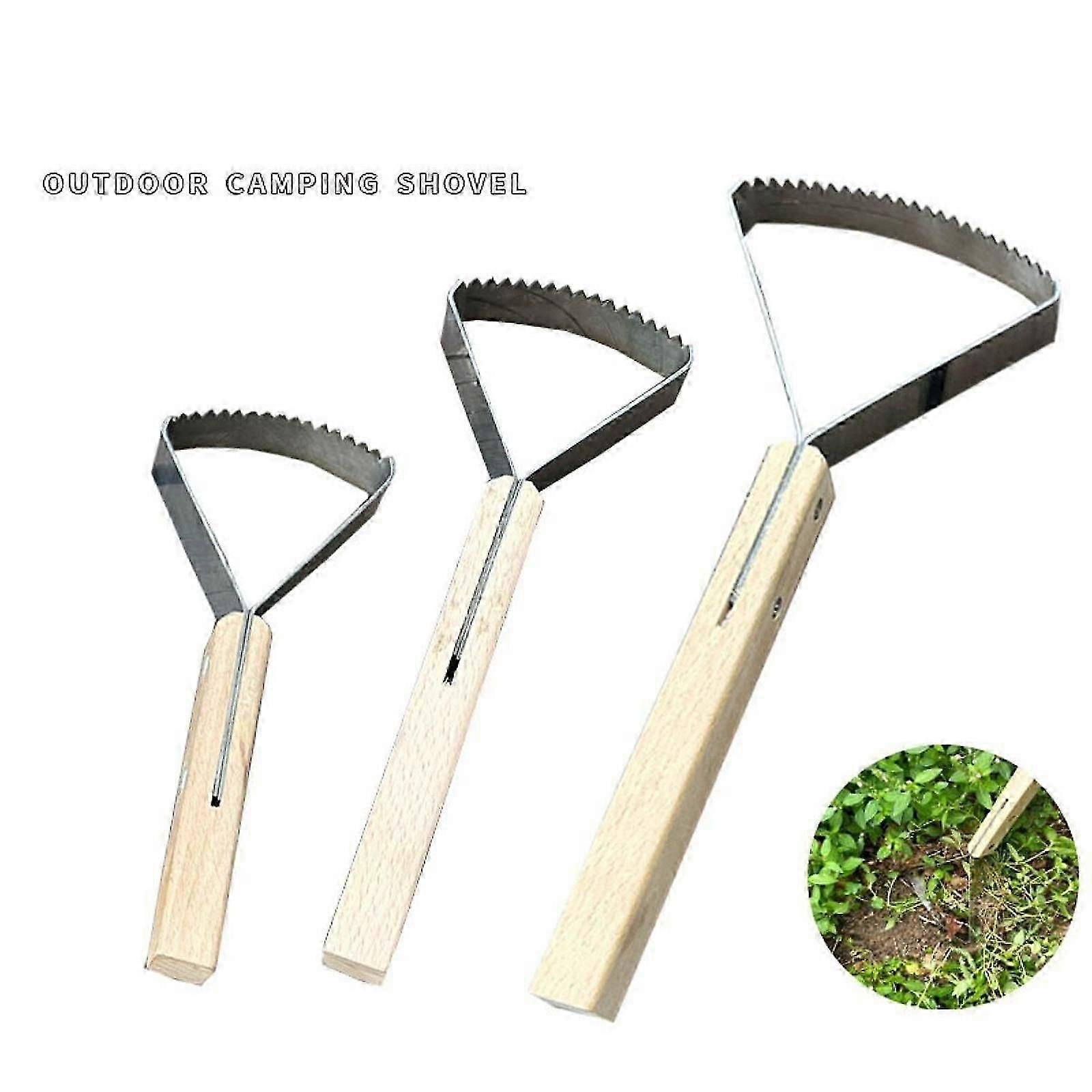 Handheld Grass Scraper Easy to Use Practical Hand Tool for Farm Backyard 19cmx8cm