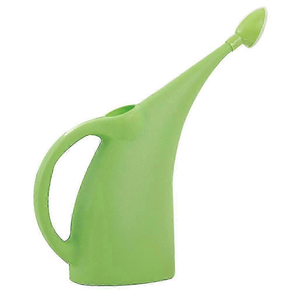 Portable Watering Can Long Spout Garden Potted Watering Container Home Large Capacity Kettle (2L Green)