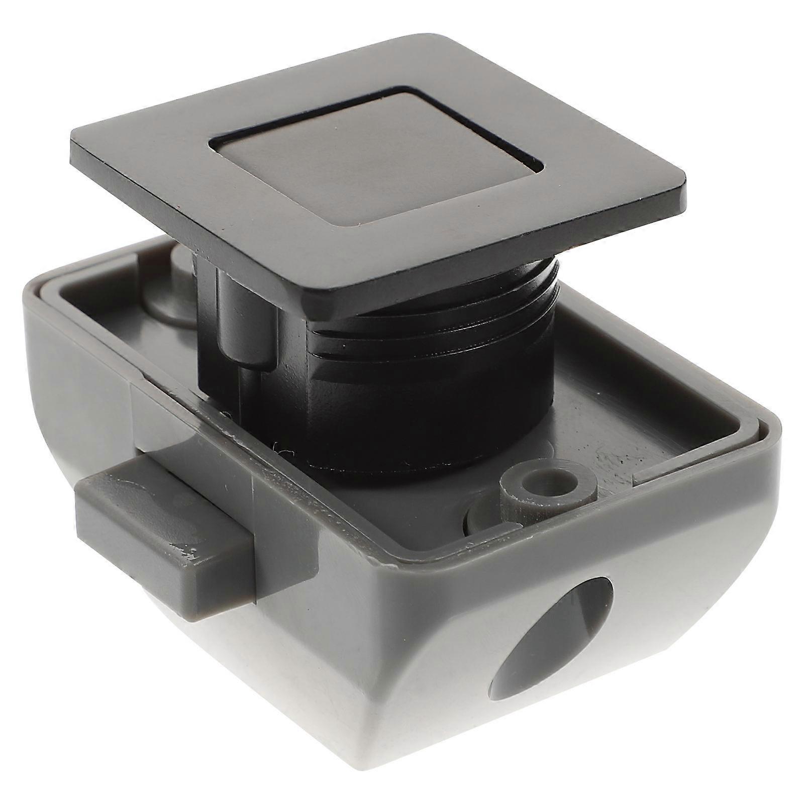 Keyless Push Button Cabinet Lock Zinc Alloy Latch for RV Boat Cupboard Doors Sturdy Wear Resistant Low Profile Design