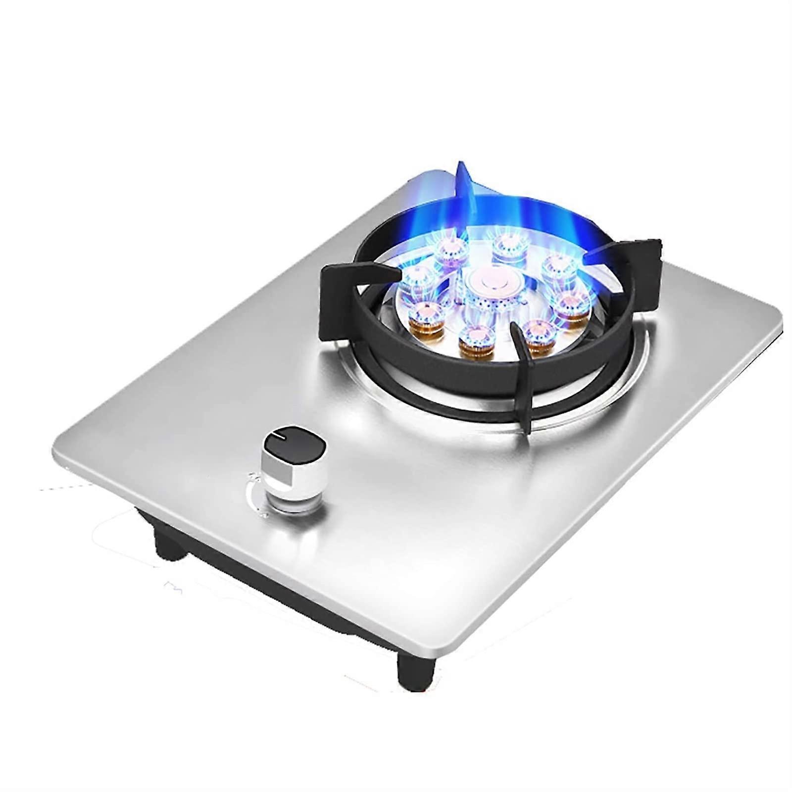 33 cm Builtin Gas Stove with Single Burner, Natural Gas / LPG Gas Stove, Builtin Gas Stove for Kitchen Cooking (E NG)