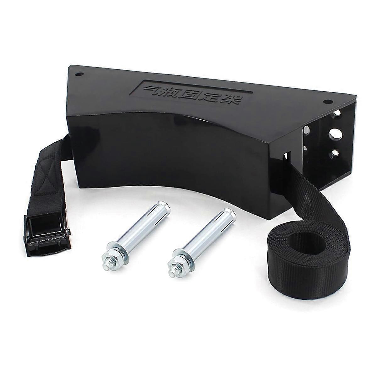 Hållare för propantank, hållare för gasflaska, väggmonterat fäste för cylinder, hållare för gasflaska för Rv vattenavhärdare