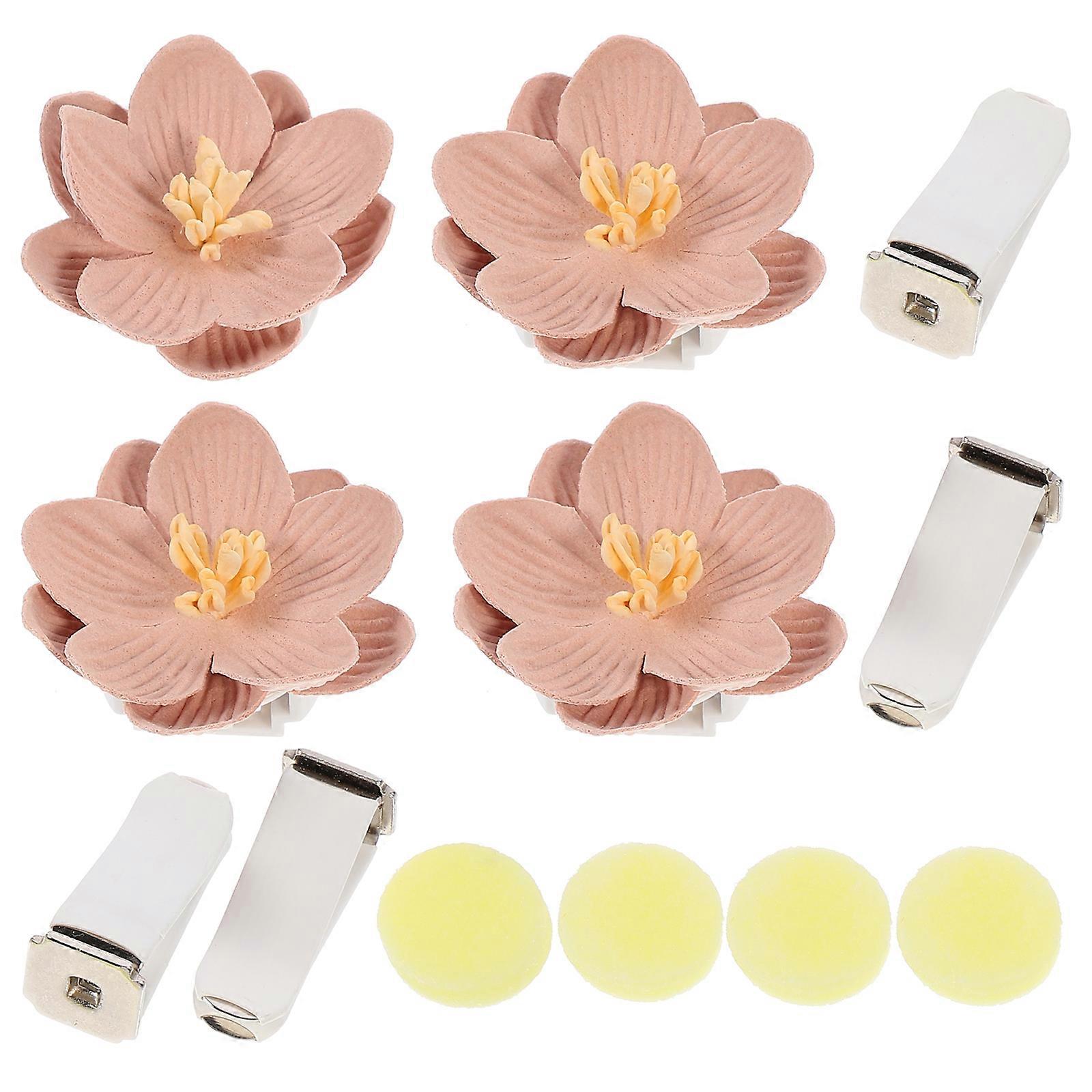 4 Sets Air Conditioning Outlet Clips Clamps