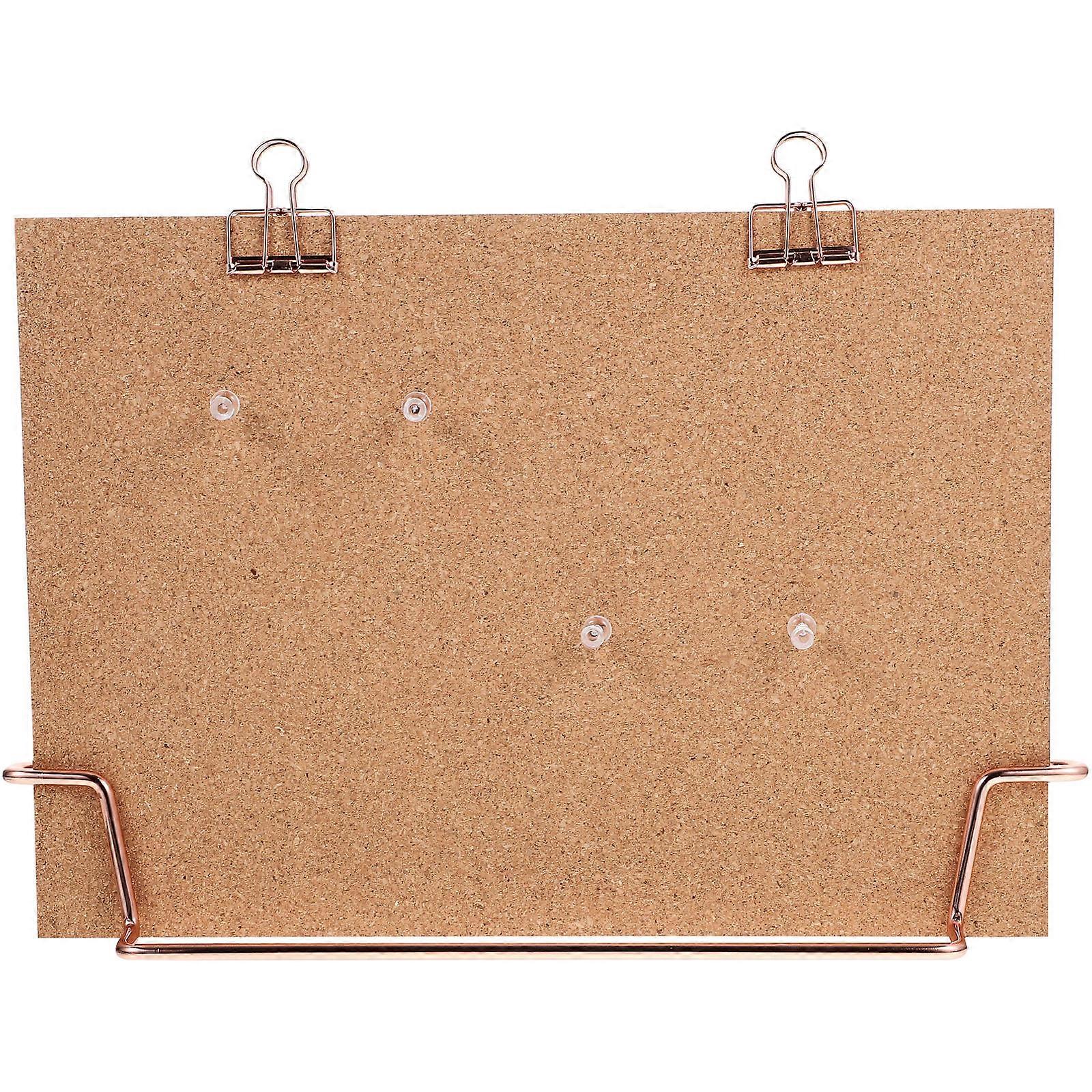 Mini Bulletin Board Set for Families Office Use Rectangular Metal Creative Design Notice Board 1Set