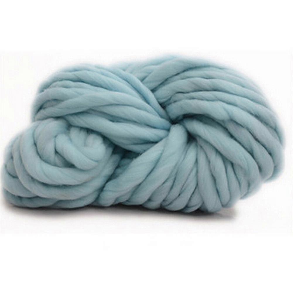 250g Mode Super Encombrant DIY Tricot À La Main Couverture Chapeaux Chaud Géant Fil Épais--6