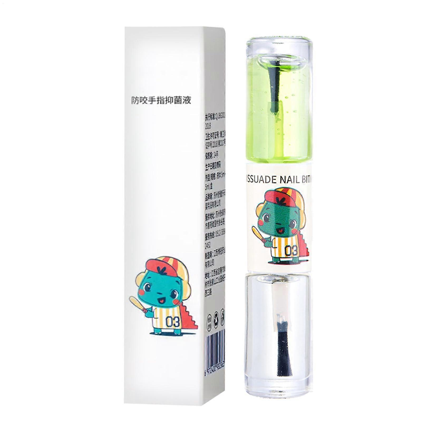 Stop nail biting – Prevention, portable bitter deterrent, strengthening water