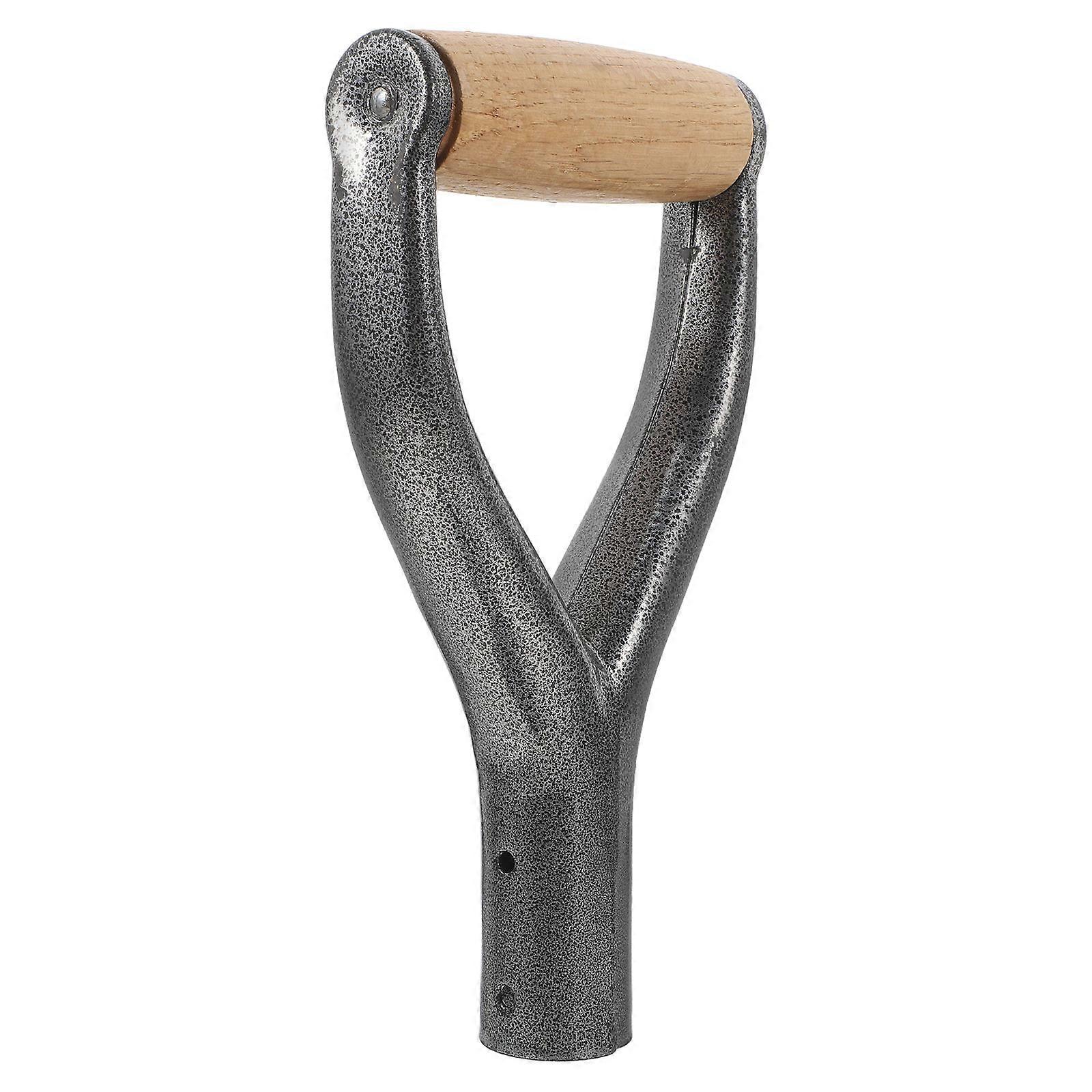 Replacement Part Handle Y Shaped Silver 22.30X12.00X3.30CM Garden Tool Snow Removal 1Pack