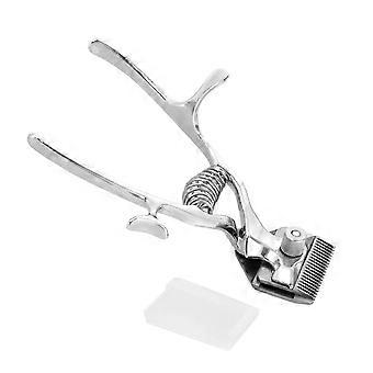 Moda manual máquina de cortar cabelo corte de cabelo mão empurrar baixo ruído não elétrico cortador de cabeloymmr)