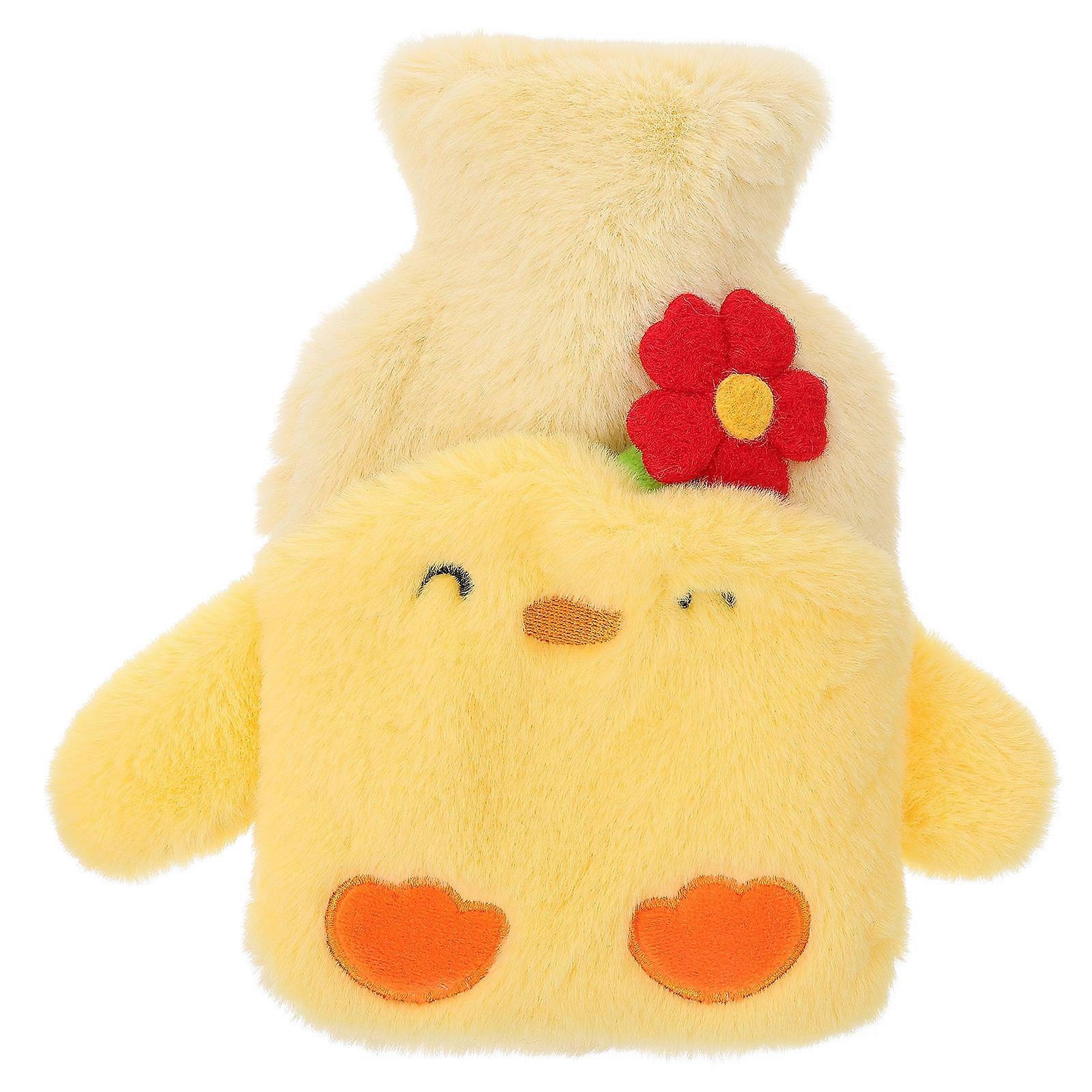 Goohochy Thick Hot Water Bottle Mini Winter Nights present Giving Rubber Plush 1Set