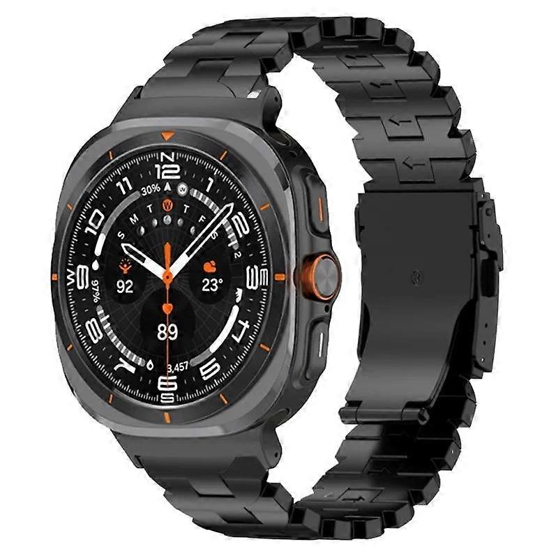 Klamra bezpieczeństwa motyla Pasek do zegarka ze stopu tytanu do Samsung Galaxy Watch8 / Watch8 Classic