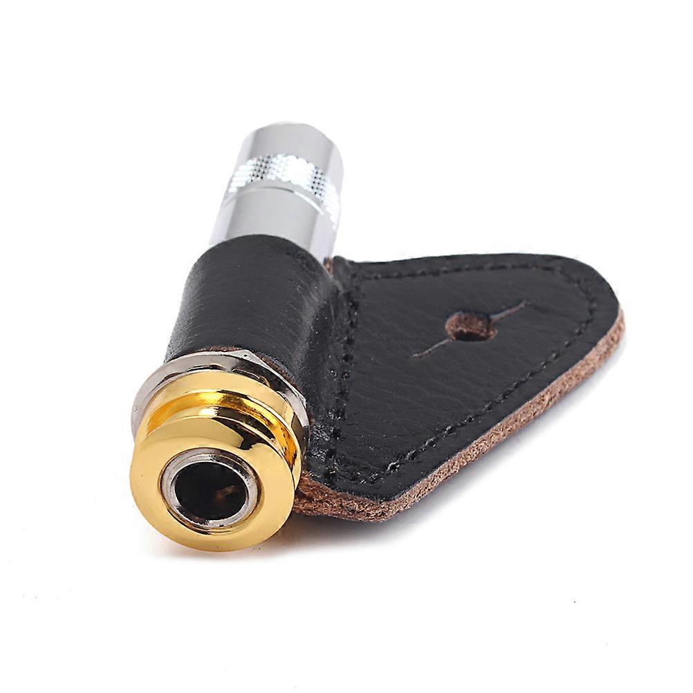 Endpin Jack for Guitar Strap Pin Jack Copper Accessory 1Set Golden
