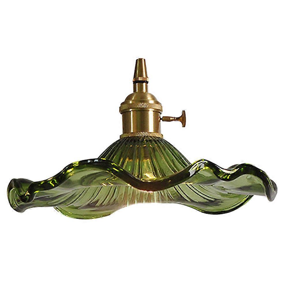 Nordic Leaf Shape Pendant Lamp For Home Illumination In Green Color 1Pcs