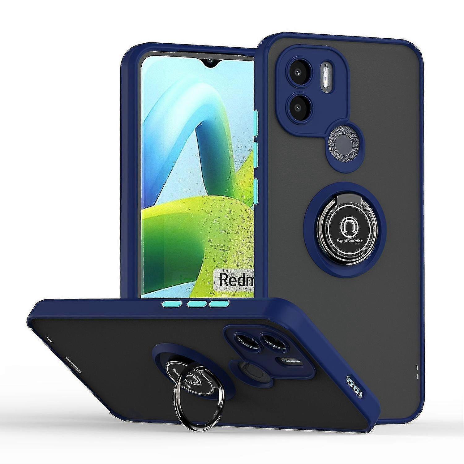 Tpu + Pc Phone Case With Ring For A Certain Brand Smartphone
