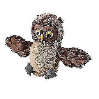Kawaii Cartoon Animal Owl Bird Plush Hand Puppet Baby Bedtime Story Christmas Gift Holiday Gift 25cm