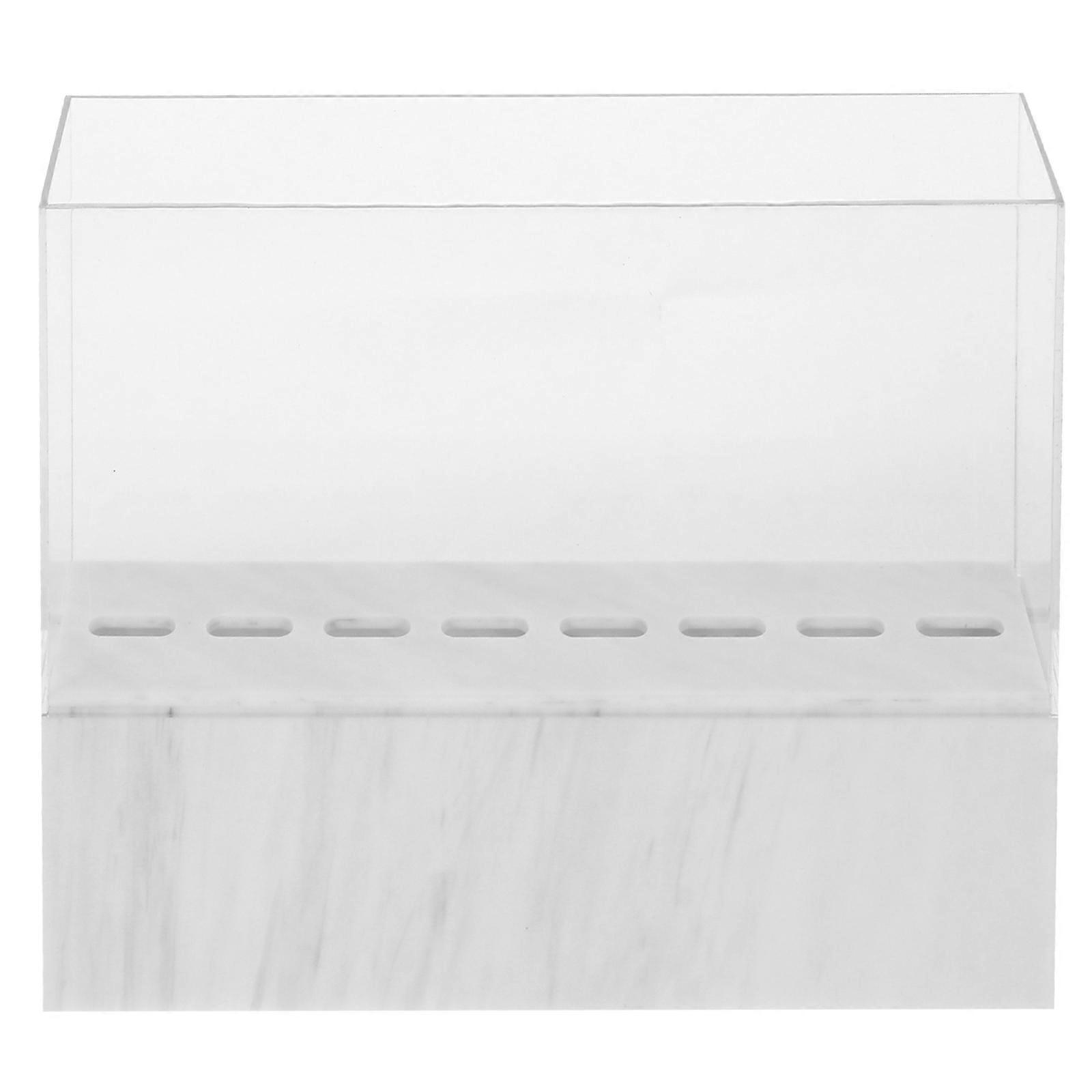 Lash Extension Tweezers Holder for Storage with 8 Holes Acrylic Display Shelf