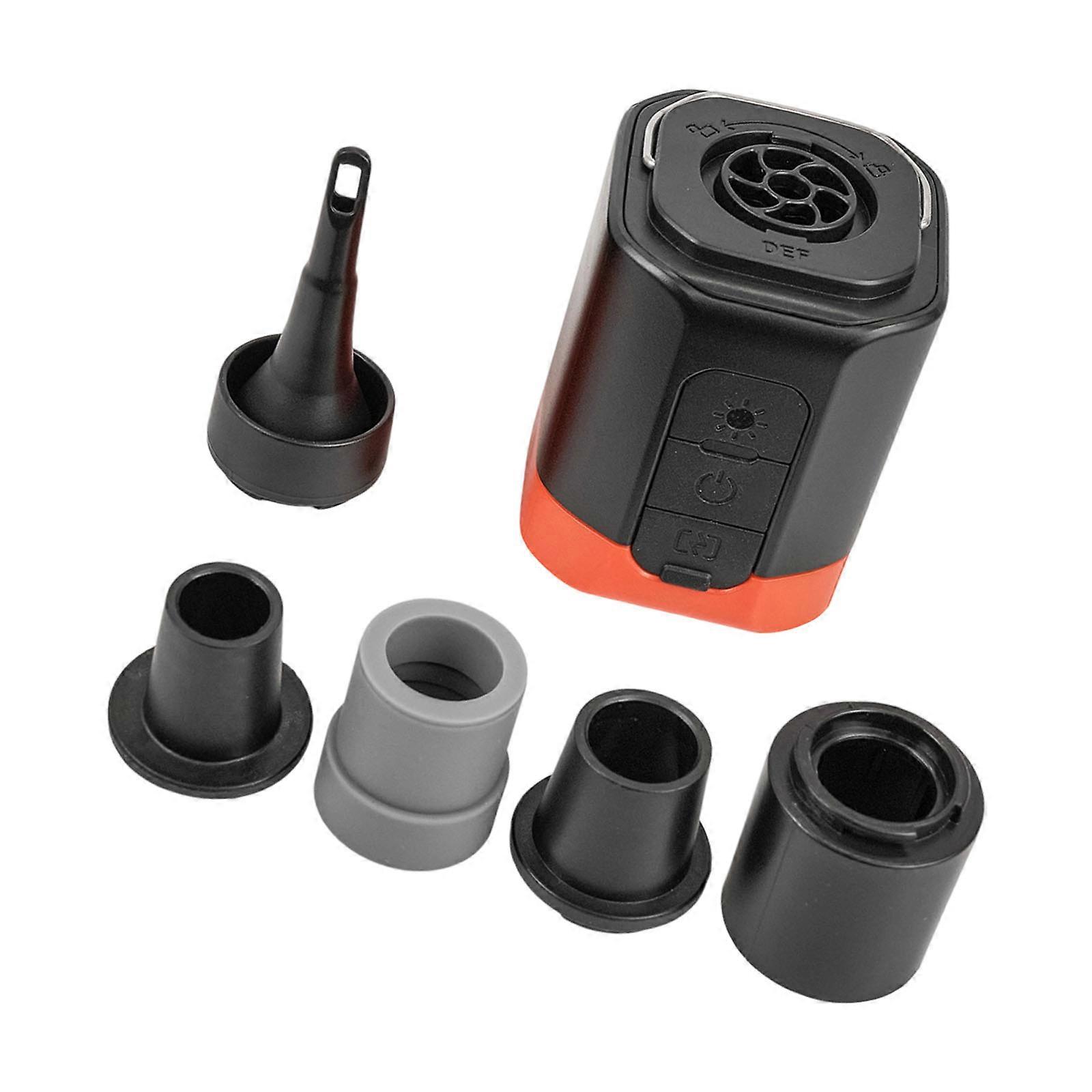 USB Plastik Gövdeli Çok Amaçlı Hava Pompaları Hızlı Yatak Şişirme İçin Uygun Dış Mekan Hava Pompaları Çok Renkli