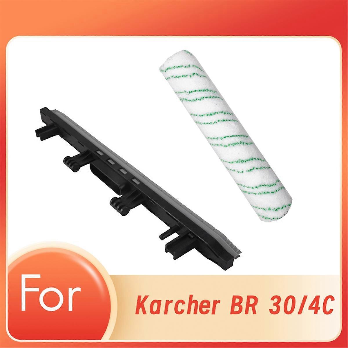 Floor Scrubber Roller Brush for BR30/4C Absorbent Scraper Oil Straight Squeegee Absorbent Strip
