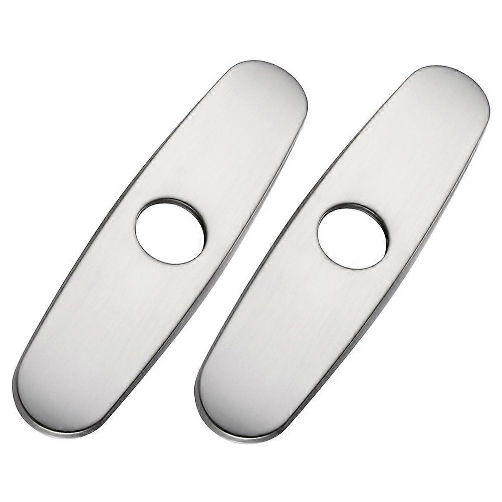 Kitchen Accessories Deck Plate For Home Fine Craftsmanship Plate Rectangular Anti-Rust 25.40X6.00X1.00CM 2Pcs