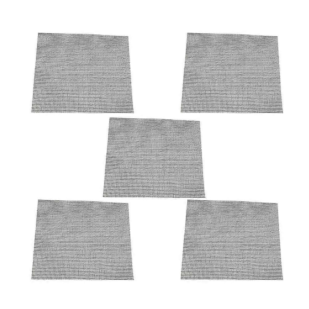 Non-Stick Mesh Mat for Baking and Barbecuing PTFE and Fiberglass Fabric 30*40cm 5Pcs
