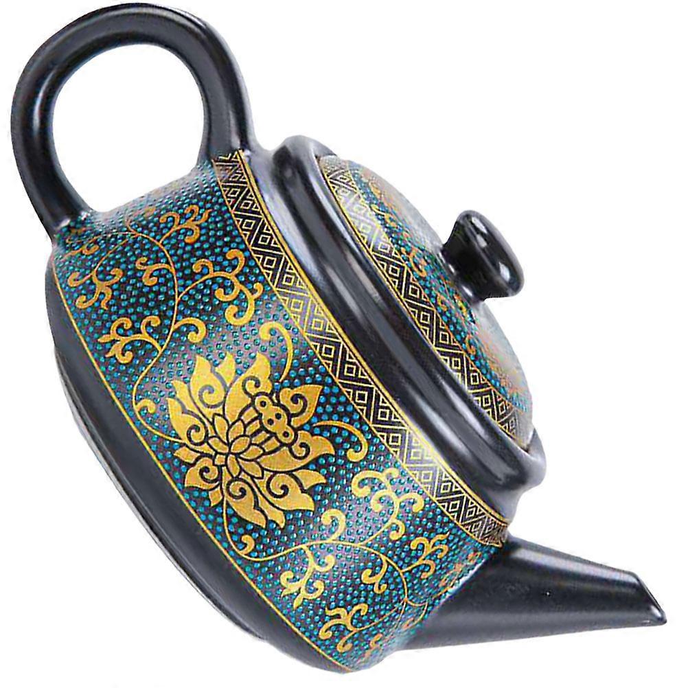 Retro Ceramic Teapot Multi Traditional Teapot for Storage Use Ceramic Material