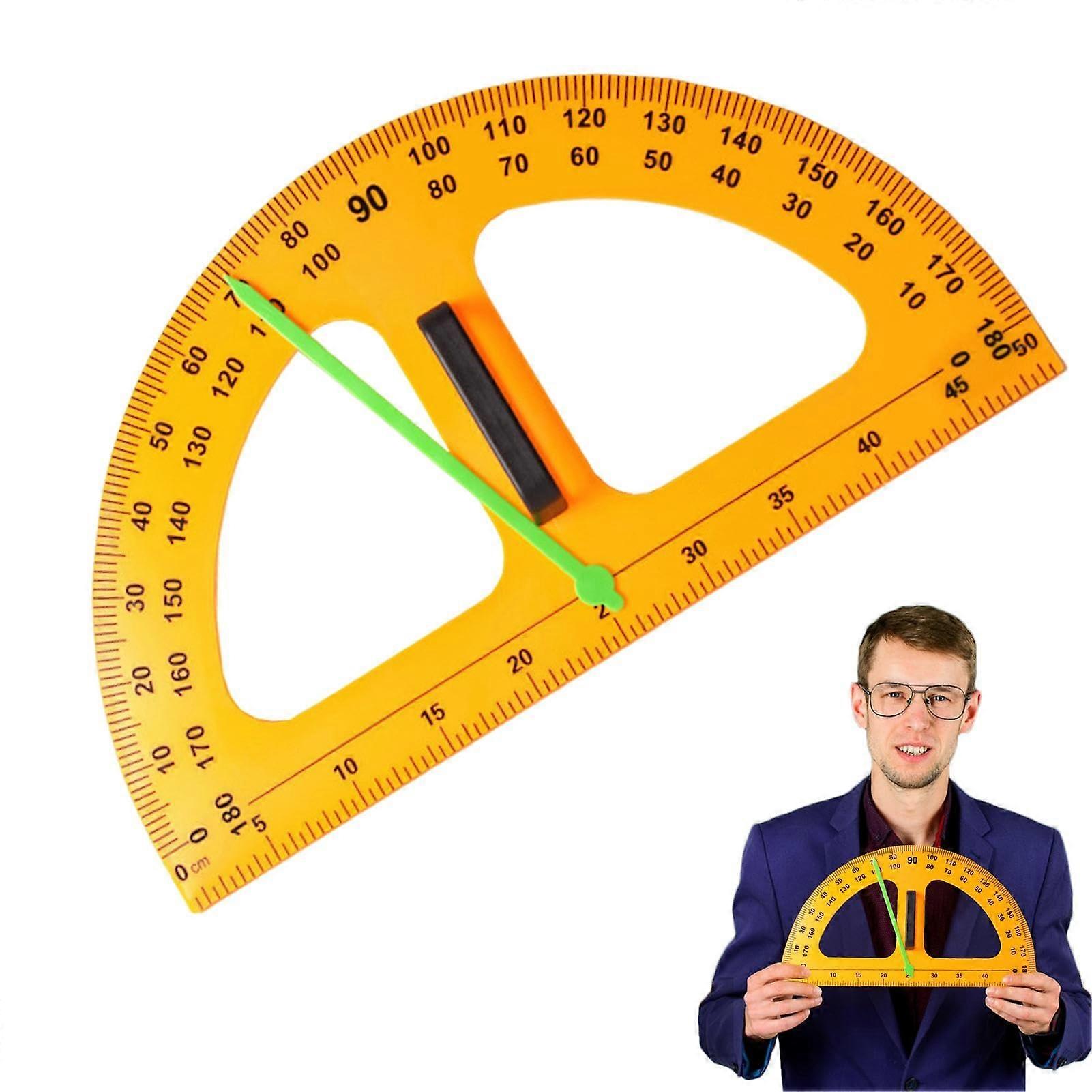 Classroom protractor – multifunctional mathematics teaching tool, angle measurer