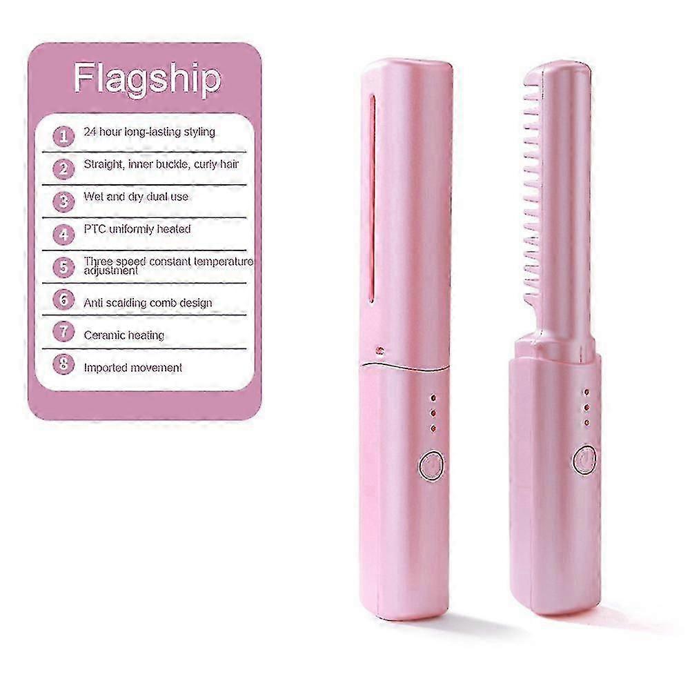 Stijltang professionele draagbare mini usb oplaadbare