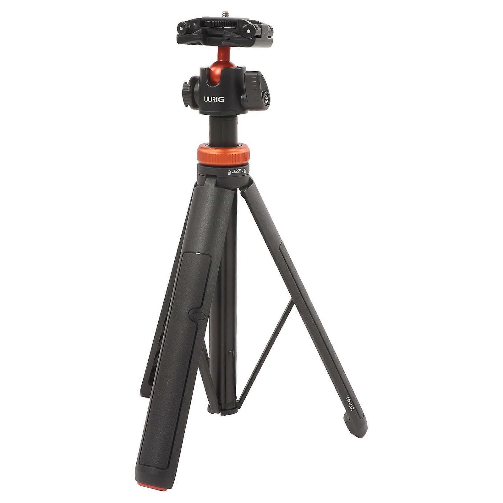 Extendable Phone Tripod Selfie Stick Phone Vlog Stand 360 Degree Ball Head 5 Sections