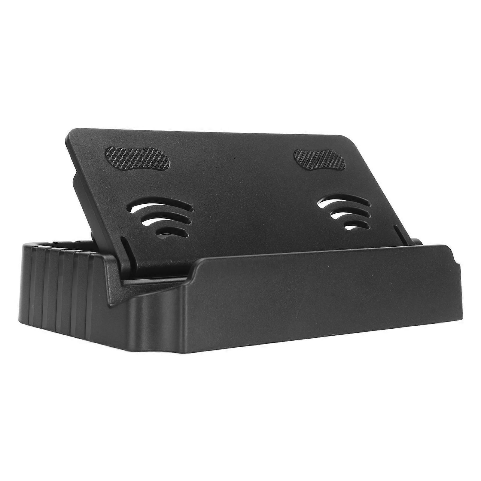 Game Grip Stand 2 in 1 Adjustable Gaming Grip Bracket with 12 Card Storage Slots for Steam Deck for Switch Tablet Phone 