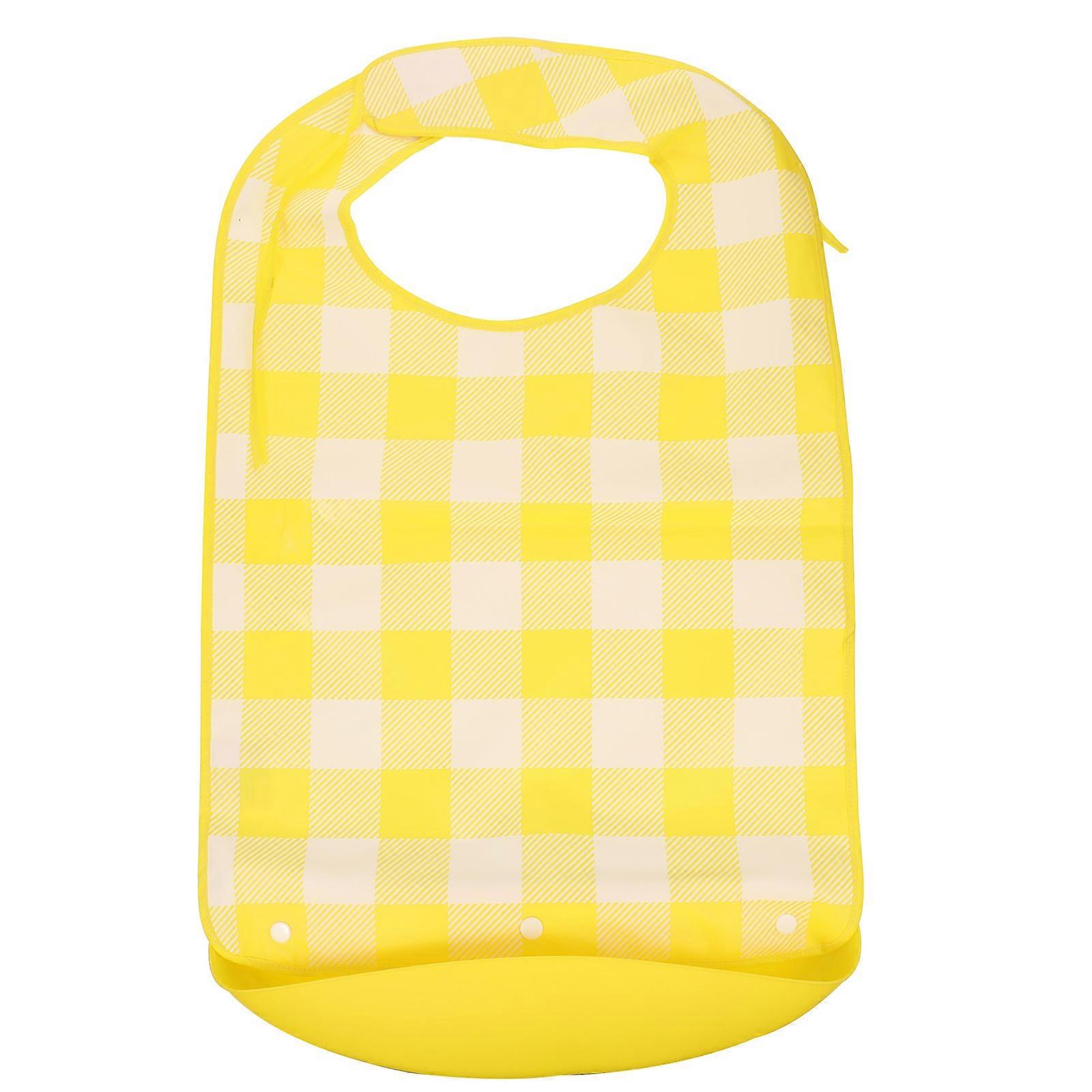 1pc Waterproof Protective Bib for Adults Practical Eating Clothing Guard
